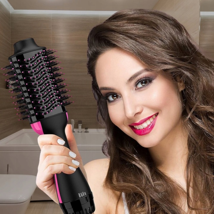 SZCZOTKA SUSZARKA 4W1 WŁOSÓW PROSTOWNICA LOKÓWKA Duża Moc 1000W Szybka