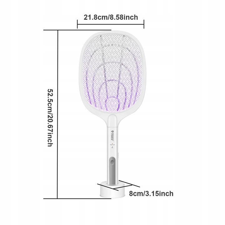 ŁAPKA PUŁAPKA OWADOBÓJCZA LAMPA UV NA MUCHY KOMARY ELEKTRYCZNA PACKA 2