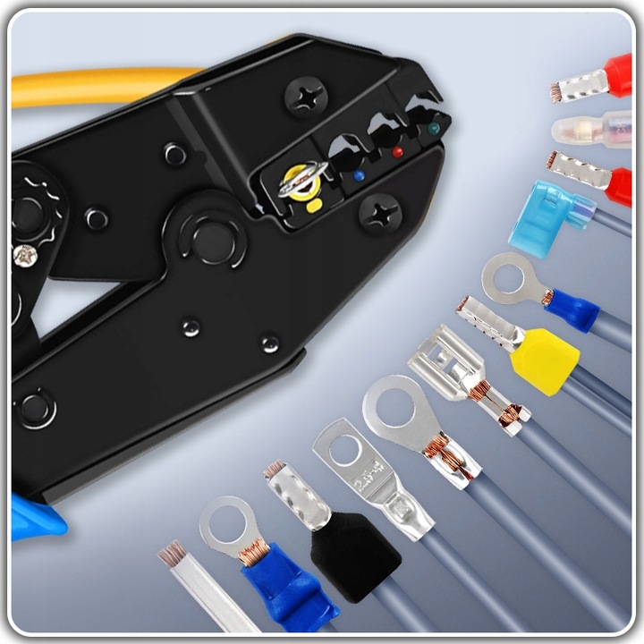 AUTOMATYCZNA ZACISKARKA PRASKA KONEKTORÓW NIEIZOLOWANYCH IZLOWANYCH