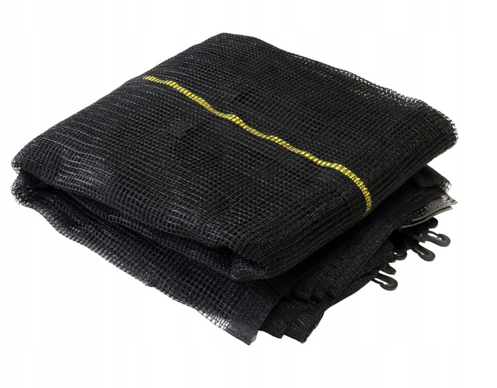 SIATKA DO TRAMPOLINY ZEWNĘTRZNA 8FT 244/250/252 na 6 SŁUPKÓW MOCNA OCHRONNA