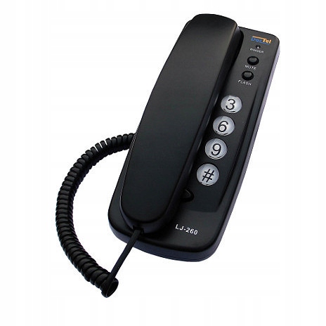 TELEFON STACJONARNY PRZEWODOWY DARTEL DUŻE CYFRY
