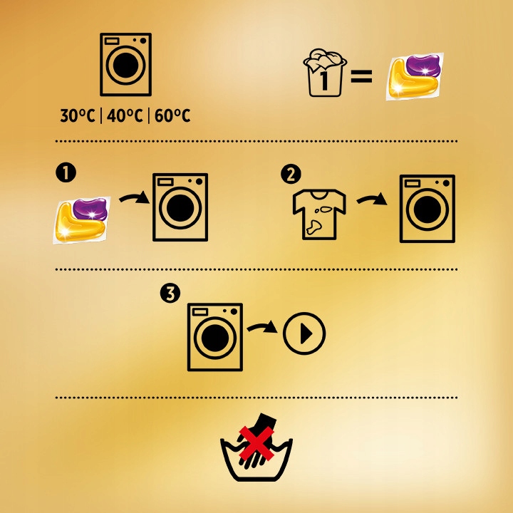 Woolite Kapsułki do prania tkanin kolorowych białych i czarnych 99