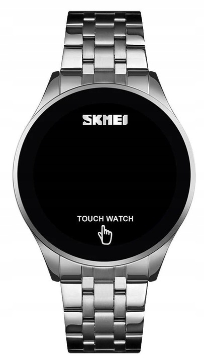 SKMEI Zegarek LED elektroniczny EKRAN DOTYKOWY