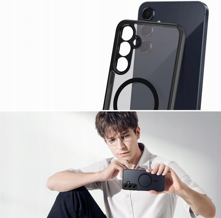Etui do SAMSUNG A55 5G do MagSafe MATT CASE OCHRONA APARATU Szkło