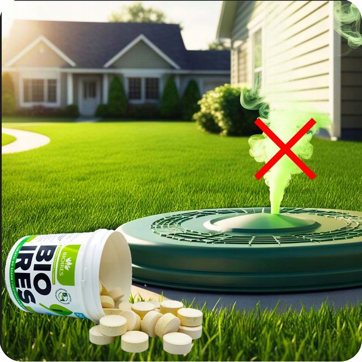 Bio tabletki bakterie do oczyszczalni szamba zapas na rok mocny