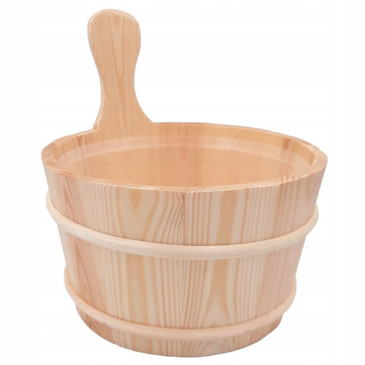 Zestaw Akcesoriów Do Sauny Nr1 Ceber Chochla Termometr Klepsydra