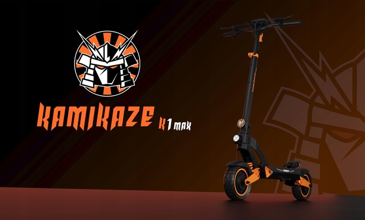 Składany pojazd elektryczny Kamikaze K1 Max tarczowe hamulce 52V 20Ah