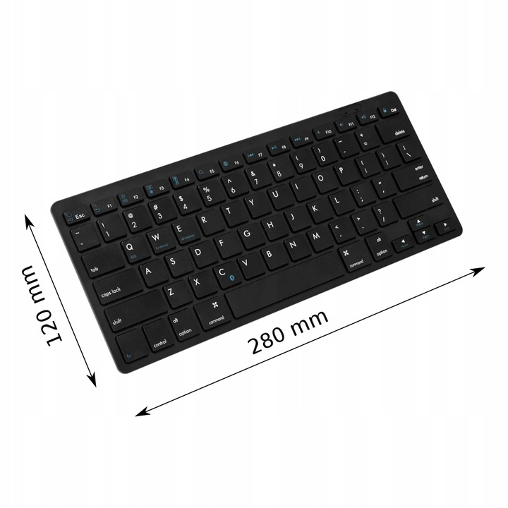 BEZPRZEWODOWA KLAWIATURA BLUETOOTH SMART TV PC iOS TELEFON TABLET LAPTOP