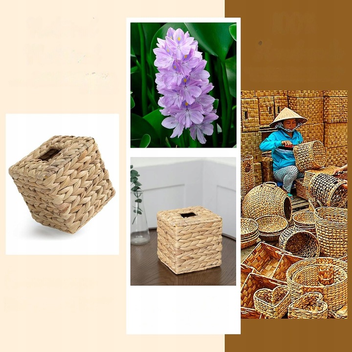 Pojemnik na Chusteczki Derwetki Pudełko na Ręczniki Papierowe