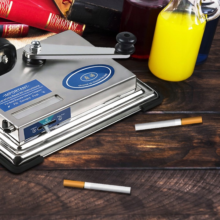 TŁOKOWA MASZYNKA NABIJARKA DO PAPIEROSÓW GILZ 8MM PRECYZYJNE NABIJANIE