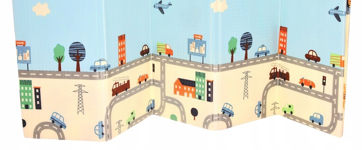 MATA PIANKOWA XPE SKŁADANA EDUKACYJNA 150X180 CM