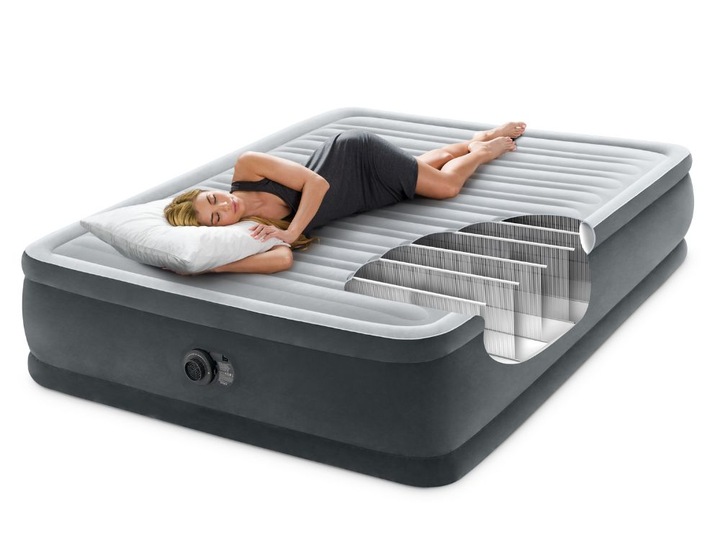 Materac Dmuchany Dwuosobowy Łóżko z Pompką 230V Intex 64414ND MODEL 2024