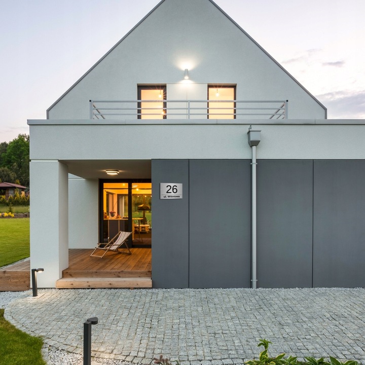 TABLICZKA TABLICA ADRESOWA NUMER DOMU ALUMINIOWA NAZWA NR ULICY ADRES 30X20