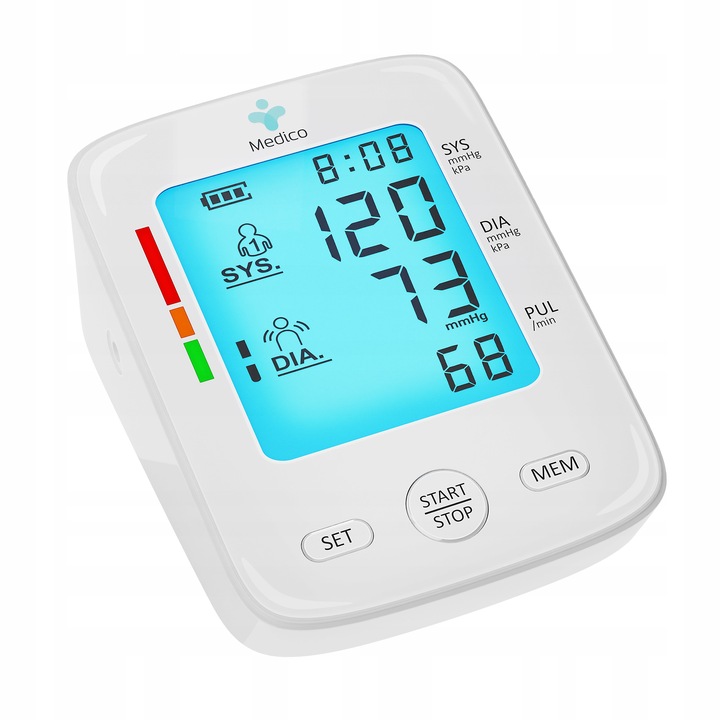 CIŚNIENIOMIERZ NARAMIENNY MEDICO ARYTMIA, WYGODNY, USB, DZIENNICZEK GRATIS