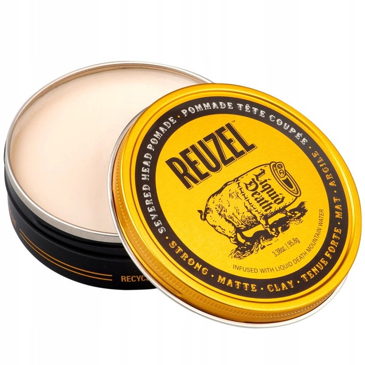 Pomada do włosów Matowa Glinka Pasta REUZEL Severed Head Clay Pomade 95g