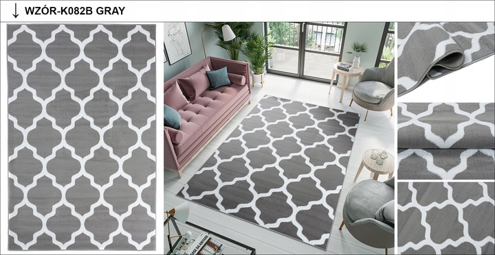 DYWAN 180x250 BCF LUXURY MIĘKKI NOWOCZESNE WZORY