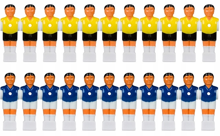 22 SZT FIGUREK PIŁKARZY POSTACIE DO PIŁKARZYKÓW