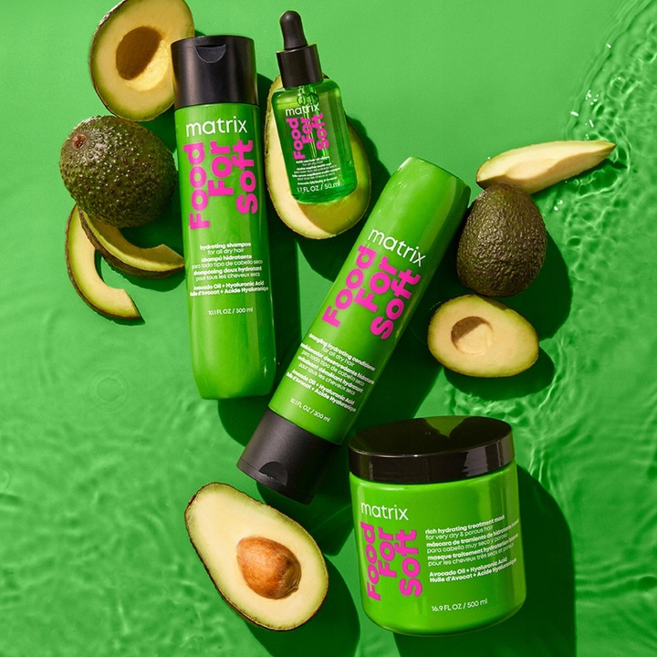 Matrix Food For Soft Olejek do włosów suchych z termoochroną 50ml + GRATIS