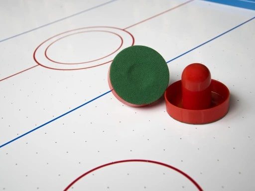 CYMBERGAJ STÓŁ do GRY AIR HOCKEY POWIETRZNY HOKEJ DLA DZIECI GRA NEO-SPORT