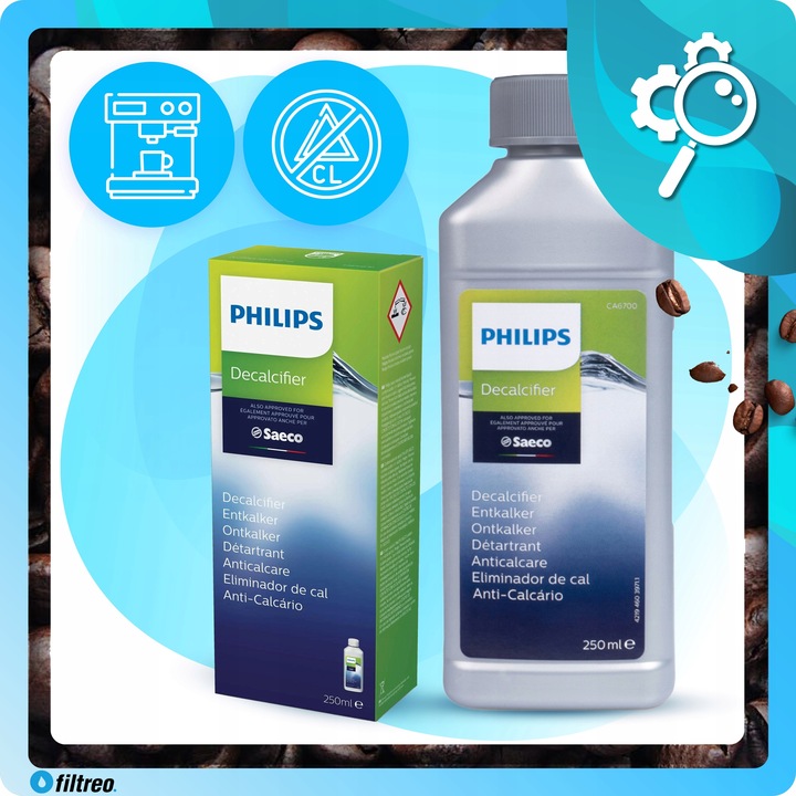 Odkamieniacz do ekspresu Philips Latte Go 250ml w PŁYNIE ORYGINALNY CA6700