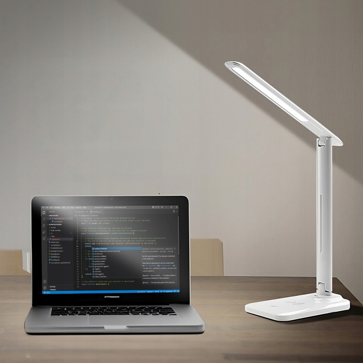 LAMPKA LED BIURKOWA NOCNA SZKOLNA BIURKO ŁADOWARKA