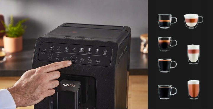 Ekspres do kawy ciśnieniowy KRUPS EVIDENCE ECODESIGN EA897B