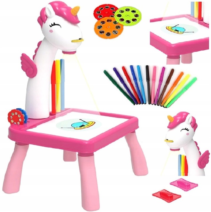 Projektor Rzutnik do Rysowania Stolik Tablica Mazaki