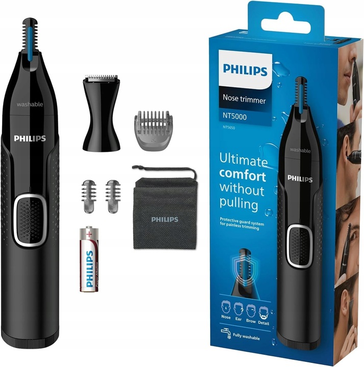 Trymer Philips do Nosa Uszu i Ciała NT5650/16