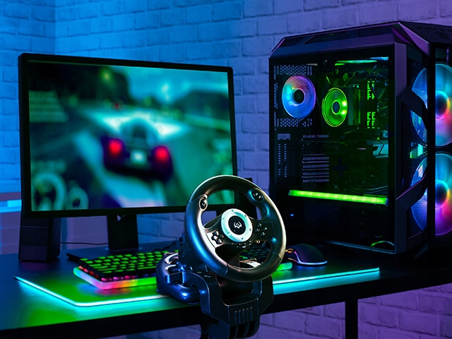 SVEN GC-W500 Racing Wheel kierownica z pedałami