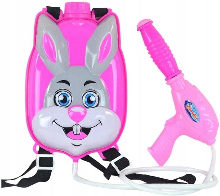 PISTOLET NA WODĘ Z PLECAKIEM BROŃ WODNA SIKAWKA