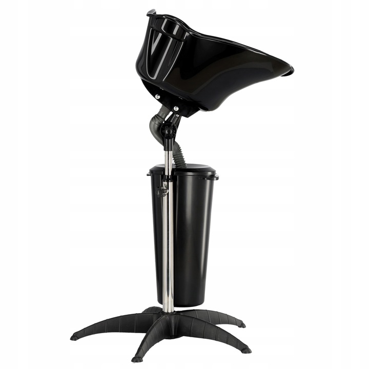 Przenośna myjka myjnia fryzjerska na statywie regulowana mobilna + zbiornik