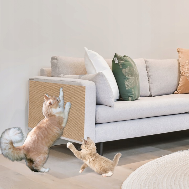 Samoprzylepna MATA DO DRAPANIA na kanapę meble dla kotów ochrona 100x40