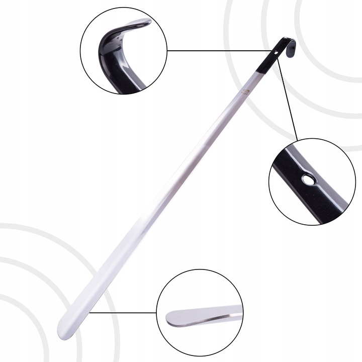 MEGA długa łyżka do butów 72 cm metalowa trwała MOCNA XXL SOLIDNA