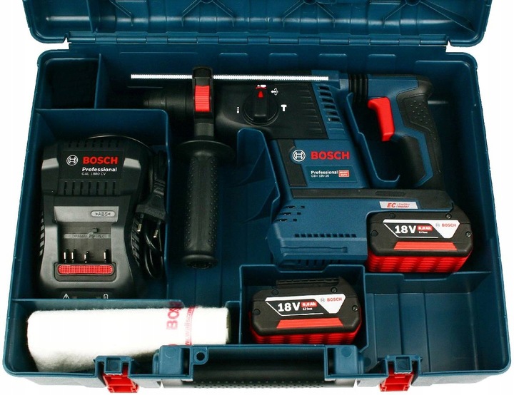 AKUMULATOROWY MŁOT GBH 18V-26 BOSCH 2x6,0Ah