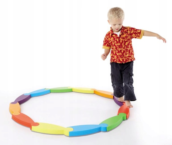 Tor animacyjny sensoryczna ścieżka do ćwiczeń Gonge kolorowa rzeka