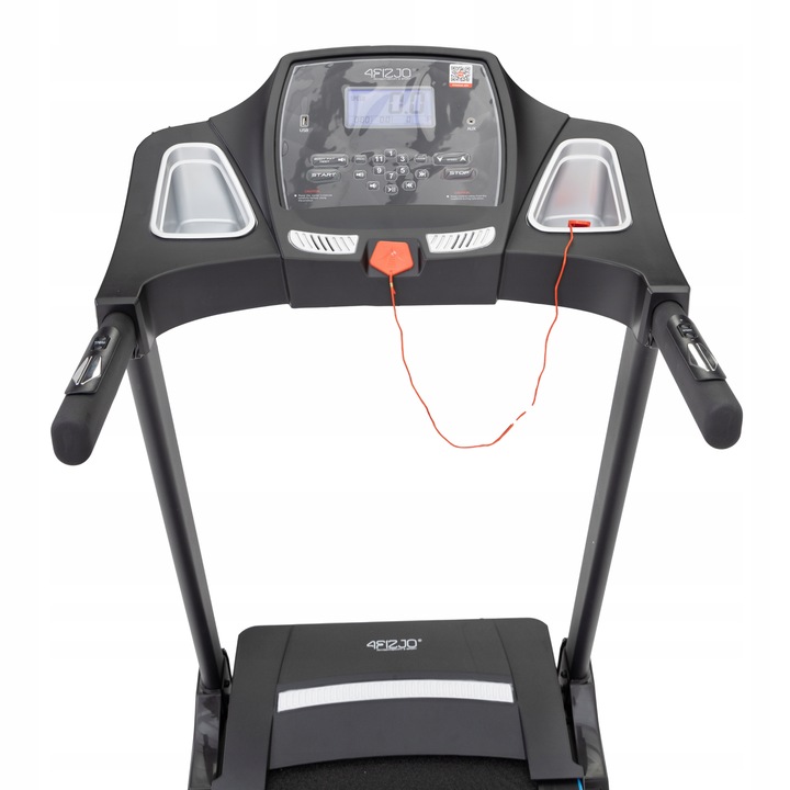 BIEŻNIA ELEKTRYCZNA DOMOWA SKŁADANA Z AMORTYZACJĄ 15 KM/H REGULACJA POZIOMU