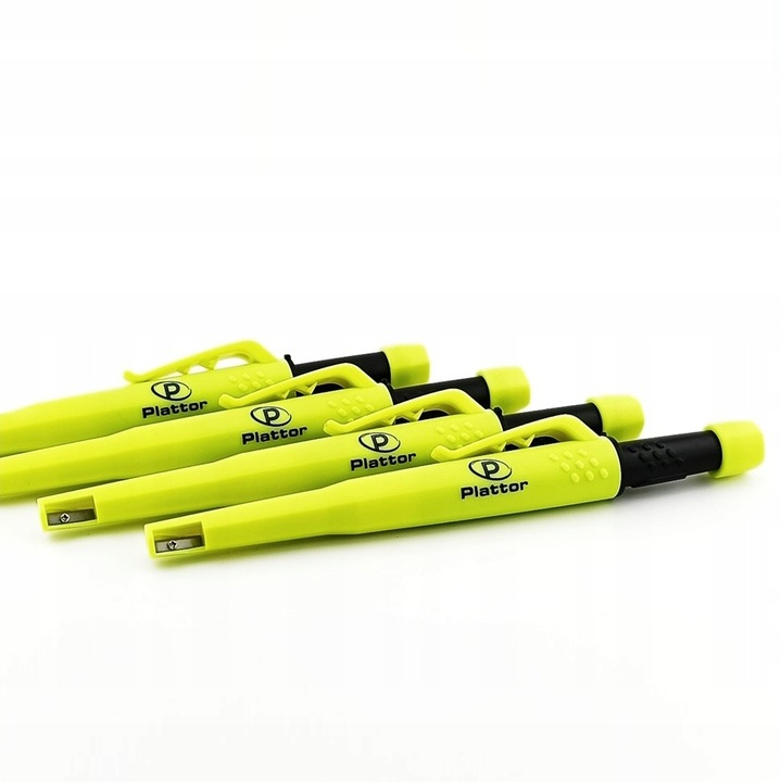 PLATTOR Automatyczny Ołówek Stolarski Budowlany z Temperówką