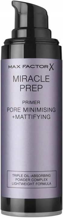 MAX FACTOR - MIRACLE PREP PORE MINIMISING AND MATTIFYING PRIMER 11 ML