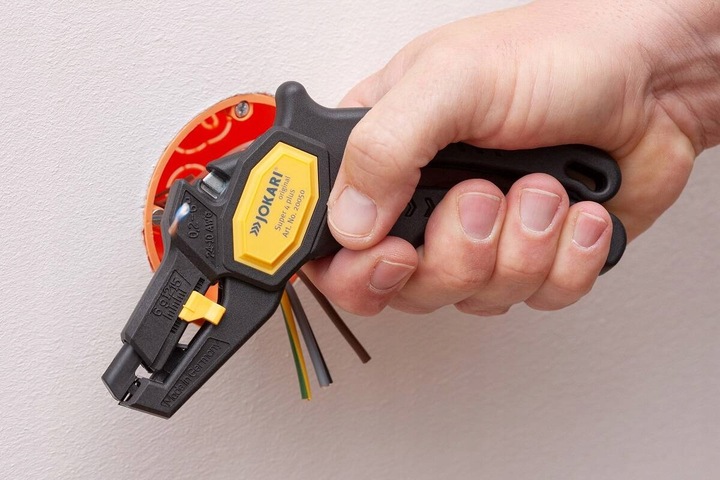 JOKARI Ściągacz izolacji, Szczypce automatyczne do kabli 0,2-6,0mm