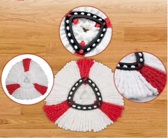 WKŁAD DO MOPA OBROTOWEGO WKŁADY DO MOPÓW TURBO CHŁONNE ZAMIENNIK