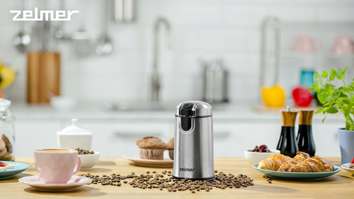 MŁYNEK ELEKTRYCZNY ZELMER DO MIELENIA ZIAREN KAWY ZIÓŁ ORZECHÓW