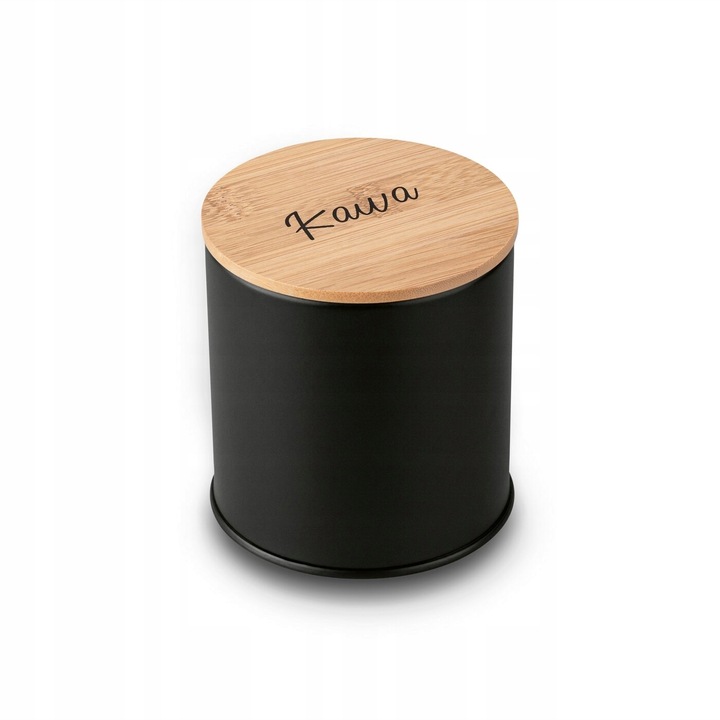 CHLEBAK ZESTAW Z POJEMNIKAMI NOWOCZESNY KAWA CUKIER HERBATA CZARNY