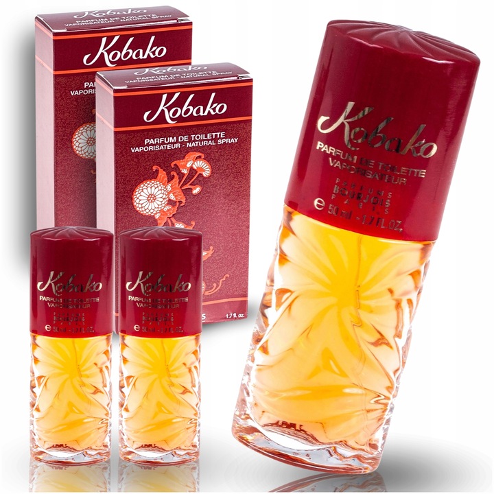 Bourjois Kobako Woda Toaletowa 50 ml EDT Parfum De Toilette Oryginał 2szt.