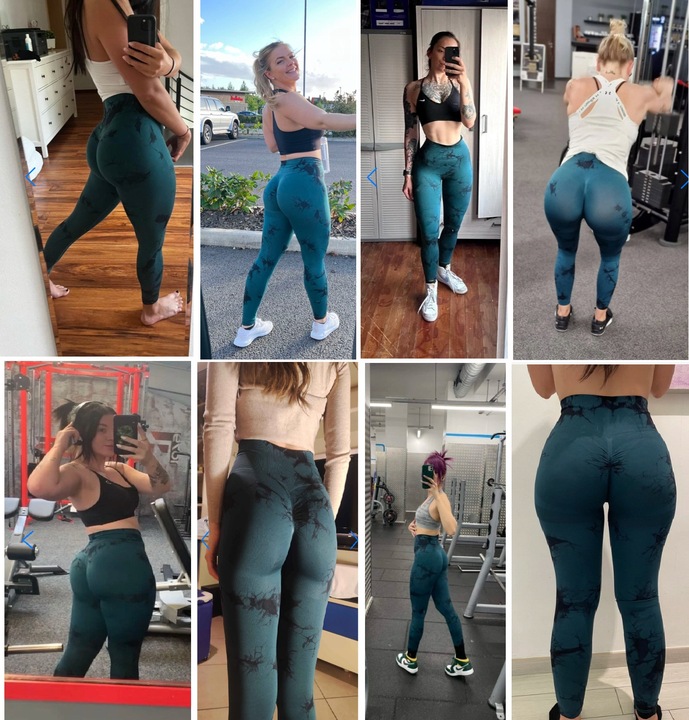 MAKSYMALNIE POWIĘKSZAJĄCE LEGGINSY PUSH UP GYM S