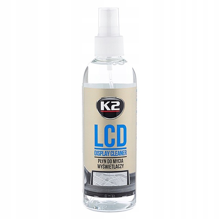 Płyn do Czyszczenia Ekranów LCD LED OLED TFT 250 ml + Mikrofibra Zestaw K2