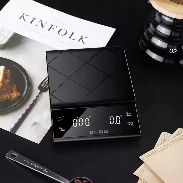 ELEKTRONICZNA WAGA KUCHENNA DO KAWY PRECYZYJNA 3000g/0,1g LCD TIMER
