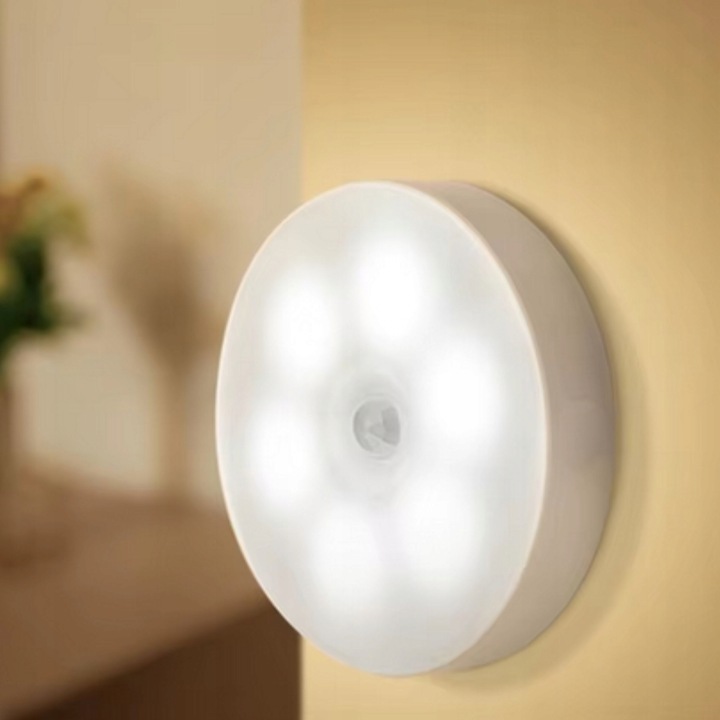 2x Lampka LED samoprzylepna 3 BARWY ŚWIATŁA USB Lampa Nocna