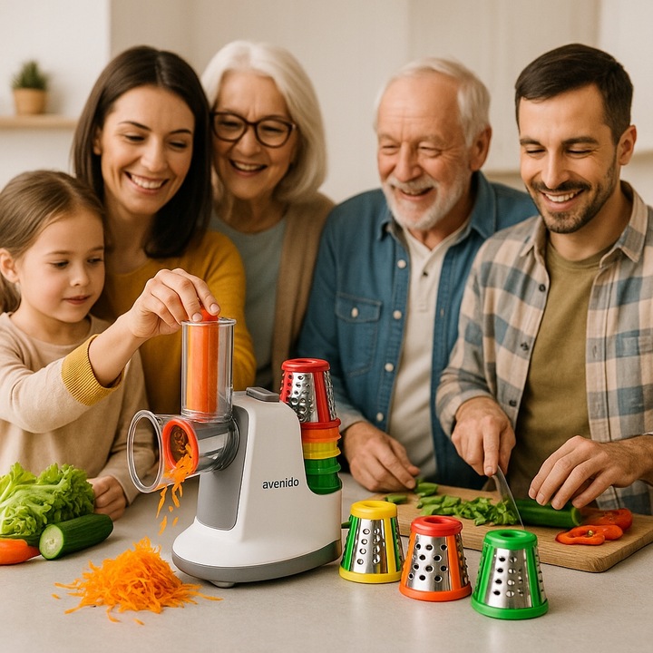 SZATKOWNICA ELEKTRYCZNA do Warzyw Kapusty Sera Rozdrabniacz 5 Tarek