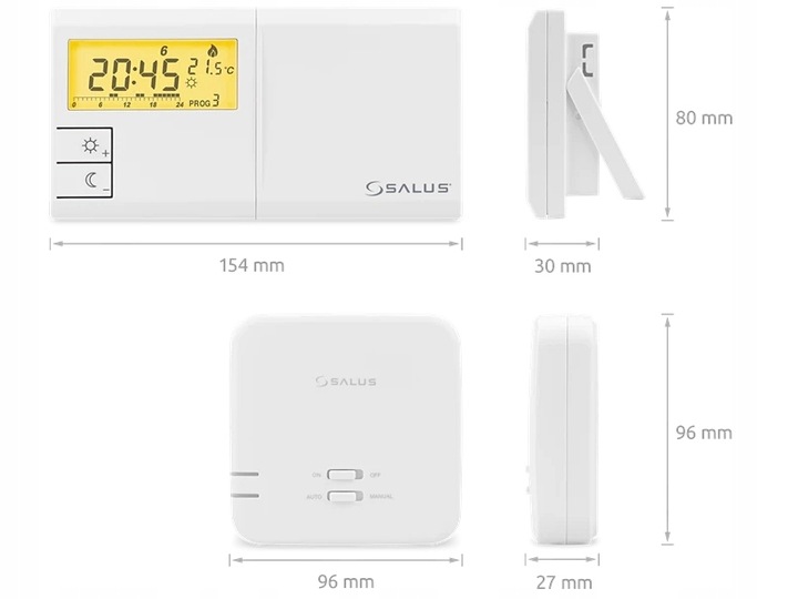 Sterownik programator Salus 091FLRFV2