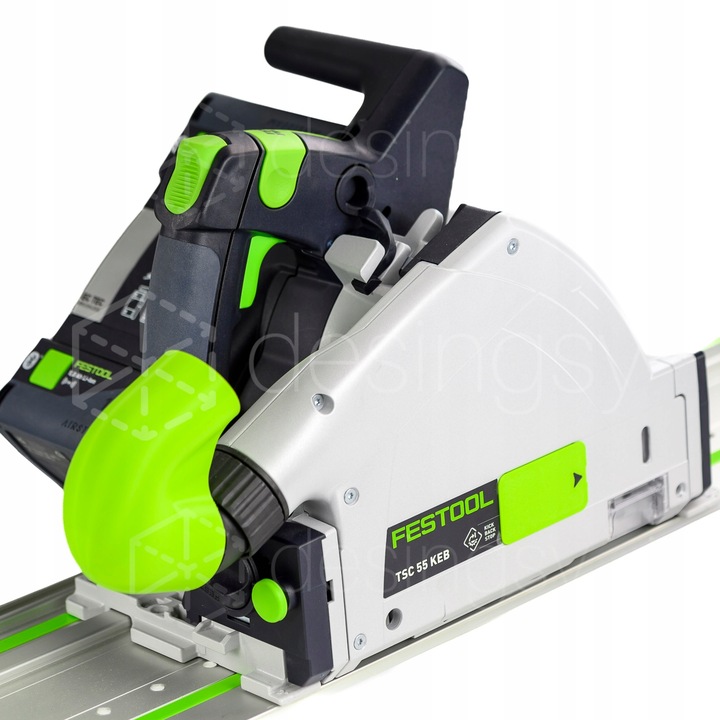 Kolanko kątowe zagłębiarki Festool TS 55 koniec haczenia węża WPUST